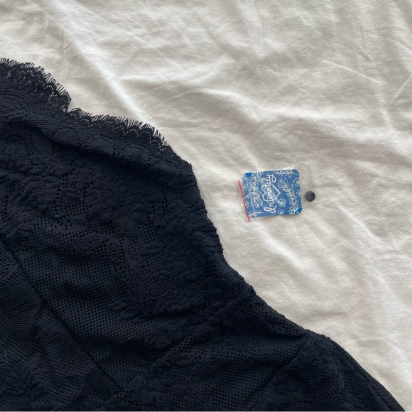 NWT Free People Harper High Neck Slip Dress XS - Picture 9 of 13